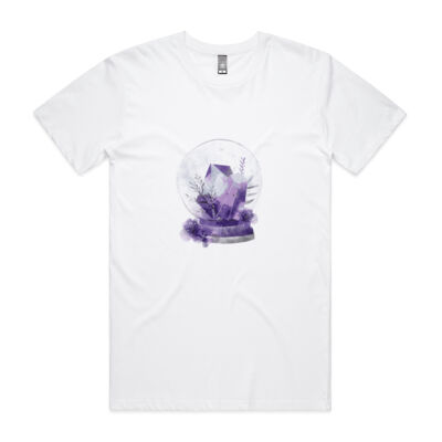 Amethyst Crystal ball. - AS Colour - Staple Crew Tee (Premium) Thumbnail